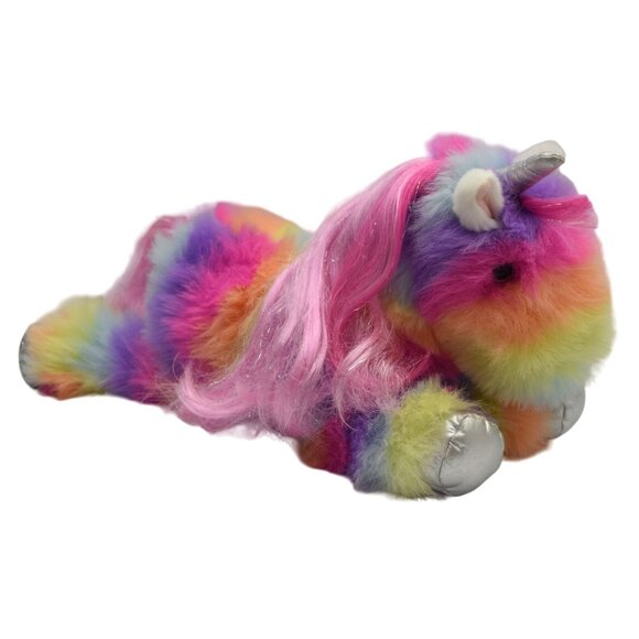 Douglas Stumbles Unicorn Rainbow Fuzzle Plush Stuffed Animal - Picture 2 of 7